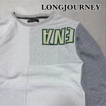 LONGJOURNEY 해체 재구축 Patchwork Sweat