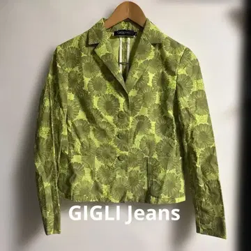 GIGLI Jeans 꽃무늬 자켓 42