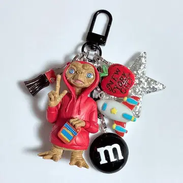 자라자라 키링 자라자라 가챠가챠 빨간색 로켓