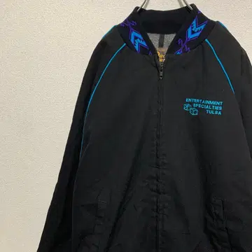 80s David James USA제 캔버스 네이티브 무늬 자켓