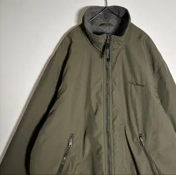 L.L.Bean 엘엘빈 자수 로고 웜업 자켓