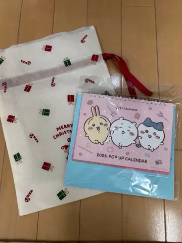 치이카와 CHIKAWA 2026 POP UP CALENDAR 탁상 달력