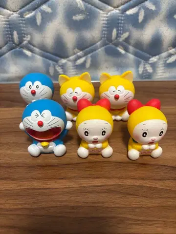 도라에몽 피규어 6체 세트