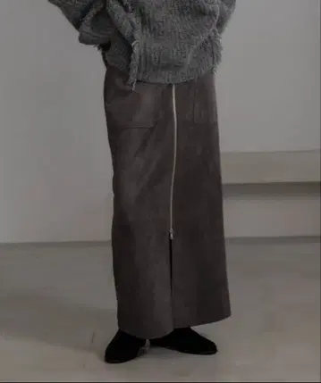 스커트 모듬 지퍼 타이트 스커트