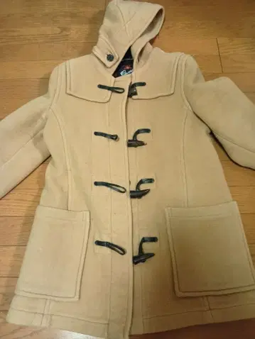 글로버올 베이지 더플 코트