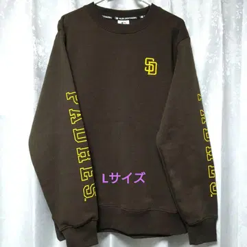 MLB 파드레스 PADRES 소매 로고 트레이닝복 [속기모] L 사이즈