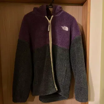 THE NORTH FACE 플리스 자켓 L/100 퍼플 그레이
