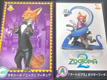 [주토피아2] 포스터 피규어 턱시도 [닉] 피규어