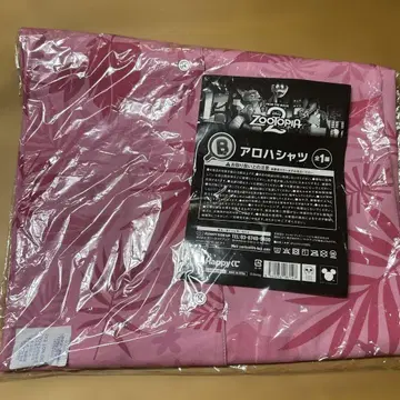 주토피아 하와이안 셔츠 핑크