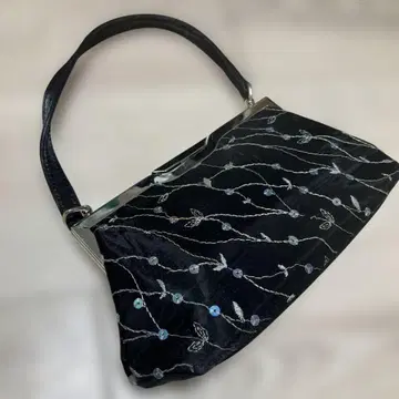 ZURRON ( 즈루론 ) 블랙 포멀/파티 백 스팽글