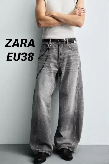 ZARA 자라 심을 옮긴 벌룬 핏 청바지 EU38 jp30