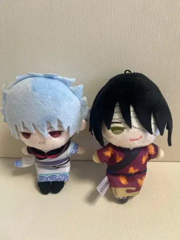 은혼 쁘띠후와 봉제 인형 사카타 긴토키 타카스기 신스케 세트