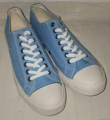 레이지블루 캔버스 스니커즈 색스 블루 스카이블루 미사용품 L
