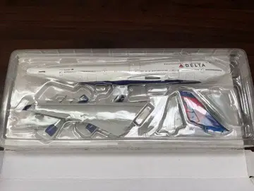 델타 항공 모델 플레인 747-400 THANK YOU