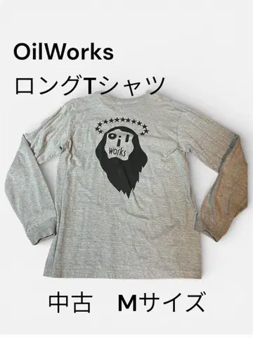 OilWorks 롱 T셔츠 M 사이즈 중고