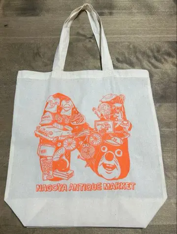 TM 페인트 나고야 앤티크 마켓 토트백