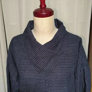 기모노 옷깃 튜닉 서생 무늬