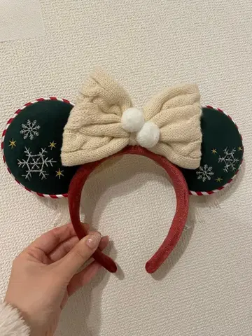 Disney Christmas 미키 귀 머리띠