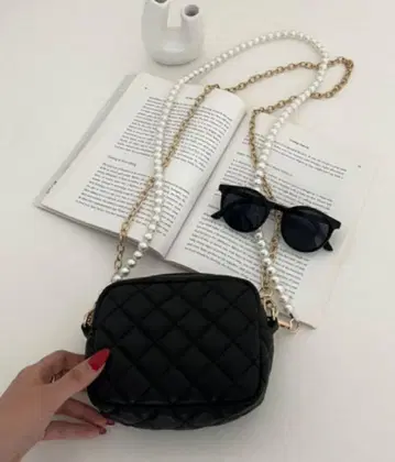 프로즈베일 퀼팅 2way 스트랩 미니 숄더