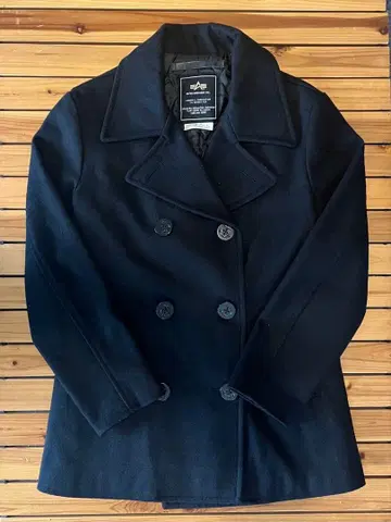 알파 인더스트리즈 P 코트 M 사이즈 블랙