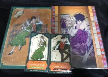 반딧불이 신부 패밀리마트 한정판 아크릴 스탠드 클리어 파일