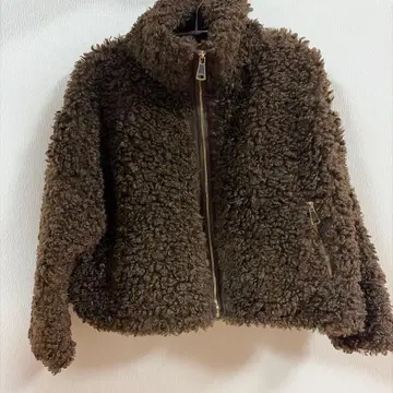 브라운 플리스 자켓 M 사이즈