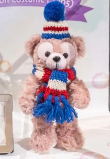 더피 인형 배지 윈터 시즌 코스튬 복각판