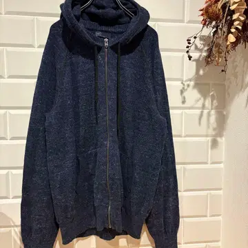 GAP 갭 풀 집업 후디 니트 후드티 L 사이즈