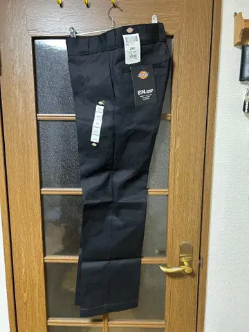 Dickies 874 오리지널 워크 팬츠 (블랙)