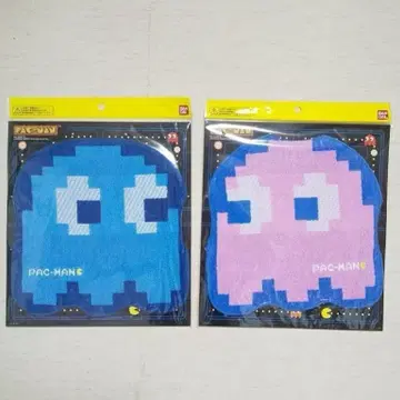 [ 2장 세트 ] 25cm x 25cm 팩맨 타월