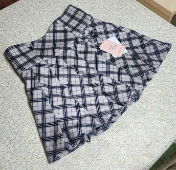 미셰마카 오리지널 체크 스커트 팬츠