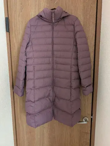 UNIQLO 울트라 라이트 다운 후디드 코트 브라운 M