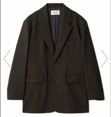 FRAY I.D 전개 오버 사이즈 자켓 DGRY