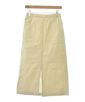 green label relaxing 롱 맥시 길이 스커트 여성용