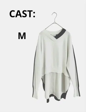 CAST: 한 장으로도 멋스러운 셔츠 레이어드 니트 (세탁 가능)