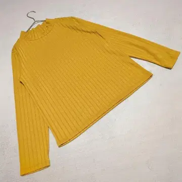 새상품급 [ 멜로즈레일 ] 상의 리브 모크넥 니트 스웨터