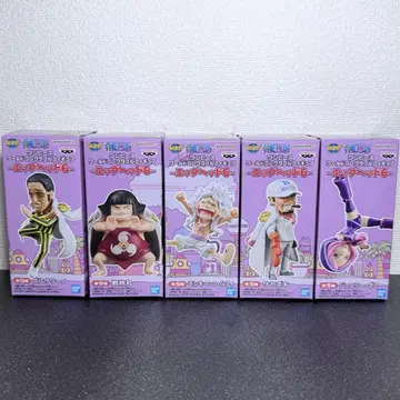 원피스 월드 컬렉터블 피규어 에그 헤드 6 컴프 5종 세트