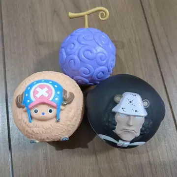 원피스 ONE PIECE 바운드 볼 피규어 악마의 열매 3점