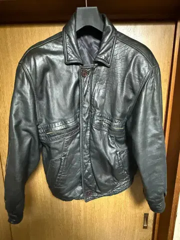 양가죽 A2 플라이트 자켓 이탈리아제