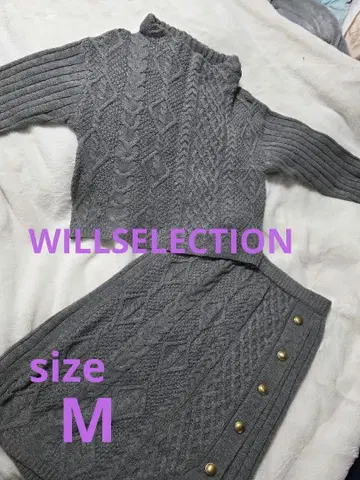 WILLSELECTION 그레이 셋업