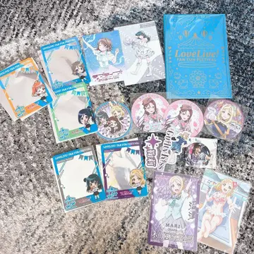 러브 라이브 선샤인 Aqours 놀이공원 콜라보 굿즈 묶음 판매