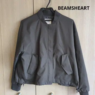 BEAMS HEART 숏 기장 블루종 미사용