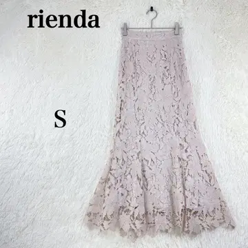 [리엔다] 롱 타이트 머메이드 스커트 고급 페미닌 S 레이스