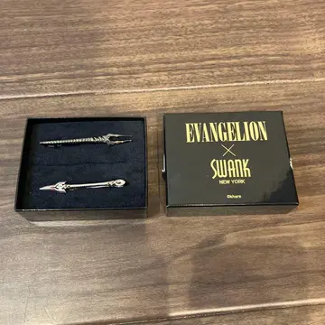 [ 컨디션 최상 ] EVANGELION x SWANK 넥타이핀 세트