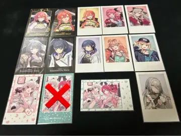 [ Idios ] 폴라로이드풍 카드 미니 클리어 파일 묶음 구매