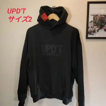 UPD'T UNPRECEDENTED 타케루 후드티 사이즈 2 블랙