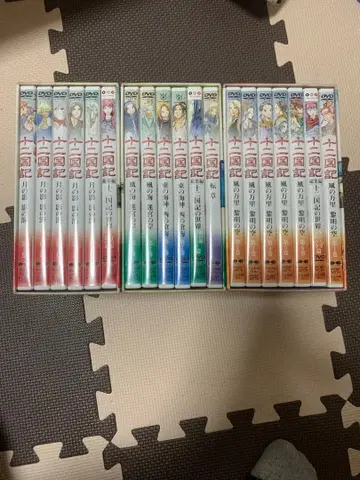 새상품급 12국기 dvd판 수납box 포함 전권 세트