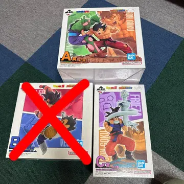 드래곤볼 제일복권 피규어 2개 세트