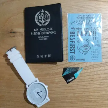 BE:FIRST 학생 수첩 손목시계 스티커