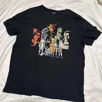 레어 올드 네이비 나루토 질풍전 첫 동료 T셔츠 XL